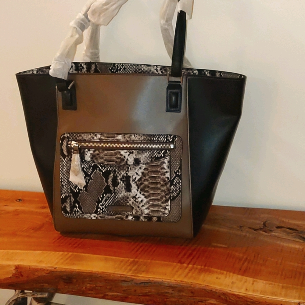Vera Bradley Small ella tote snakeskin purse